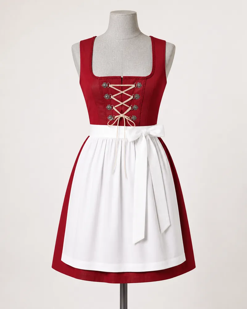 Dirndl Kirschblatt, Mini 50 cm